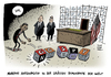 Cartoon: No Spy Abkommen Abhörskandal (small) by Schwarwel tagged no,sky,abkommen,vertrag,einigung,abhörskandal,us,usa,daten,karikatur,schwarwel