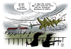 Cartoon: Orkan Xaver Bundespräsident (small) by Schwarwel tagged orkan,xaver,bundespräsident,tanne,tannenbaum,wind,sturm,regierung,polizik,krise,große,koalition,natur,katastrofe,karikatur,schwarwel