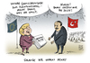 Cartoon: Rücknahme von Flüchtlingen (small) by Schwarwel tagged eu,verkauft,menschenrechte,europäische,union,flüchtlinge,geflüchtete,türkei,merkel,umsiedlung,syrien,karikatur,schwarwel
