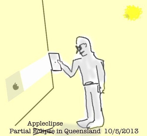 Cartoon: Appleclipse (medium) by Toonopia tagged phenomena