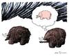 Cartoon: mammoth love (small) by etc tagged mammoth prehistoric naked