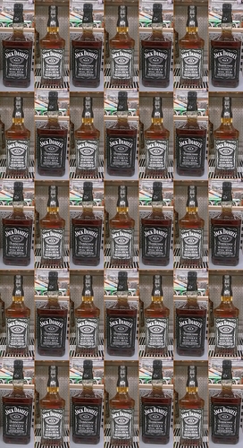 Cartoon: 35 Jacks (medium) by manfredw tagged 35,jackies,jacks,andy,warhol,warhola,alkohol,alcohol,collage,foto,whisky