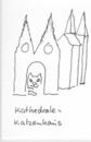Cartoon: Katzenlexikon (small) by manfredw tagged katze,haus,groß,kathedrale