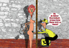 Cartoon: Postbote (small) by Peter Losch tagged beruf,post,brief,verwechslung,missverständnisse,freude,engagement