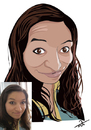 Cartoon: caricature 2 (small) by tinotoons tagged caricature,woman,smile