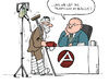 Cartoon: Das Praktikum (small) by bob tagged arbeitsamt,praktikum,zirkus
