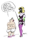 Cartoon: Unabhängigkeitserklärung (small) by bob tagged sex,fetisch,windel,gasmaske