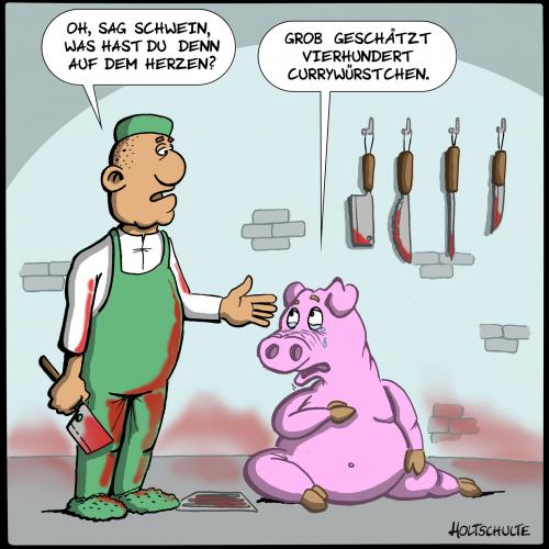 Cartoon: CURRY WURST CONTEST 027 (medium) by toonpool com tagged currywurst,contest