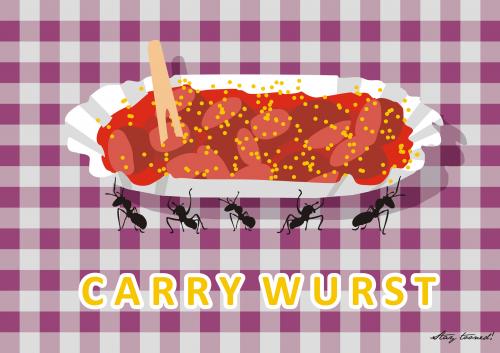 Cartoon: CURRY WURST CONTEST 083 (medium) by toonpool com tagged currywurst,contest
