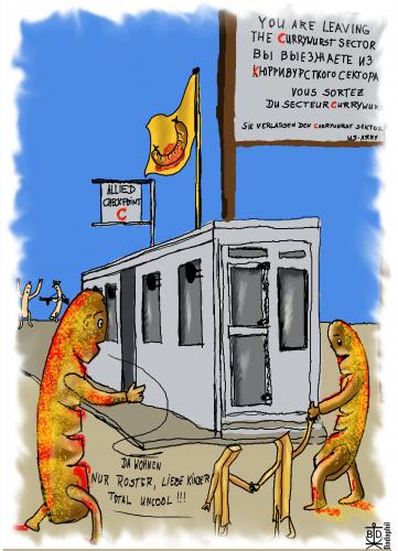 Cartoon: CURRY WURST CONTEST 103 (medium) by toonpool com tagged currywurst,contest
