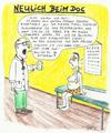 Cartoon: Der  Arbeitsunfall (small) by Busch Cartoons tagged arbeitsunfall,doktor,patient,büchse,schnecke,nippel,fett,frauen,sex,erklärung