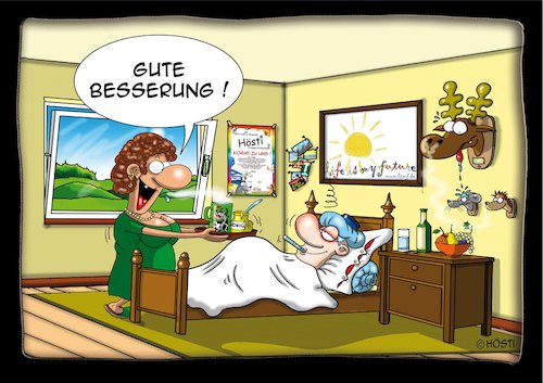 Cartoon: Höstis Umweltschutz Gesundheit (medium) by Hösti tagged hösti,cartoons,hoesti,stephan,höstermann,umweltschutz,gesundheit