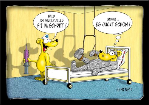 Cartoon: Höstis Umweltschutz Gesundheit (medium) by Hösti tagged hösti,cartoons,hoesti,stephan,höstermann,umweltschutz,gesundheit