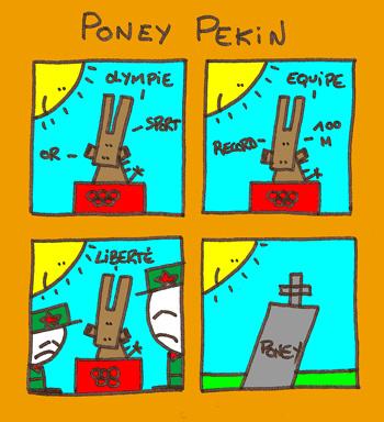 Cartoon: Poney Pekin (medium) by lpedrocchi tagged poney,humour,pekin,jo,