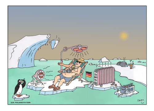 Cartoon: Extrem REISEN 1 (medium) by JWD tagged amt,auswärtiges,reisewarnungen,urlaub,entdeckung,safari,tourismus,reisen,energiewendesurvival,polar,eisschmelze,klimaerwärmung,energie,klima,natur