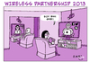 Cartoon: PARTNERSHIP 2013 (small) by JWD tagged partnersuche,blinddate,partnerbörse,internet,vermittlung,berlin,partnership,wireless,ehe,partnerschaft,liebe