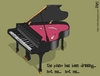 Cartoon: the piano (small) by raim tagged music piano drinking raim cartoon