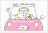 Cartoon: Woman at the wheel (small) by Zotto tagged woman,equality