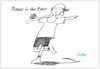 Cartoon: Listen to music (small) by Zotto tagged zuhören,träumen,telefonieren