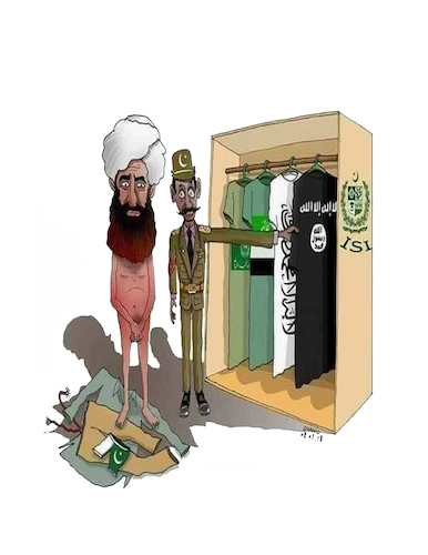 Cartoon: ISIS is the Next ! (medium) by Shahid Atiq tagged afghanistan