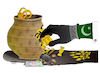 Cartoon: Afghan Gold Treasure! (small) by Shahid Atiq tagged afghanistan
