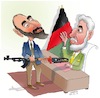 Cartoon: Afghan warlord 2 (small) by Shahid Atiq tagged afghanistan