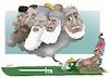 Cartoon: Afghan warlords (small) by Shahid Atiq tagged afghanistan