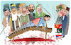 Cartoon: Afghanistan in 4 Decades! (small) by Shahid Atiq tagged afghanistan,balkh,helmand,kabul,london,nangarhar,attack