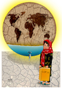 Cartoon: Climate change! (small) by Shahid Atiq tagged world