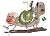 Cartoon: Kalilzand and Pakistani Minister (small) by Shahid Atiq tagged usa