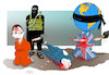 Cartoon: London and kabul terror attack! (small) by Shahid Atiq tagged afghanistan,balkh,helmand,kabul,london,nangarhar,attack