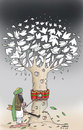 Cartoon: menial (small) by Shahid Atiq tagged 055