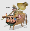 Cartoon: NATO and Atta Nur (small) by Shahid Atiq tagged 0193