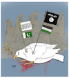 Cartoon: Peace Day! (small) by Shahid Atiq tagged afghanistan
