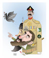 Cartoon: Peace deal ! (small) by Shahid Atiq tagged afghanistan