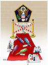 Cartoon: Pentagon and media! (small) by Shahid Atiq tagged usa