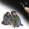 Cartoon: Unemployment and ISIS (small) by Shahid Atiq tagged 0216