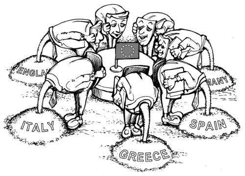 Cartoon: European Union (medium) by gonopolsky tagged union,european,europe