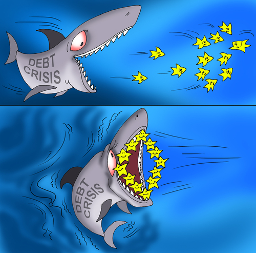 Cartoon: European Union (medium) by gonopolsky tagged europe,debt,crisis,unity