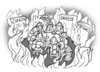 Cartoon: idle talk (small) by gonopolsky tagged europe,crisis