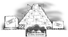 Cartoon: tomb (small) by gonopolsky tagged crisis,debt,pyramid