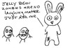 Cartoon: Gross But Cute-Number Seven (small) by Deborah Leigh tagged grossbutcute,gross,cute,bunny,jellybeans,zombies