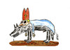 Cartoon: Wolf (small) by alves tagged religion