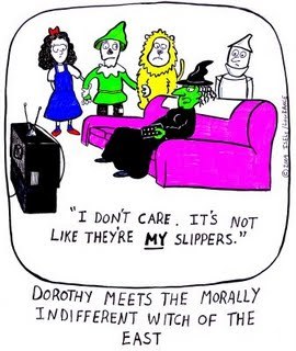 Cartoon: morally indifferent (medium) by sardonic salad tagged wizard,of,oz