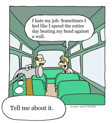 Cartoon: tool (medium) by sardonic salad tagged salad,sardonic,comic,cartoon,bus,hammer