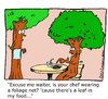 Cartoon: foliage net (small) by sardonic salad tagged trees waiter foliage net sardonicsalad