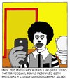 Cartoon: Goth phase (small) by sardonic salad tagged mcdonalds goth humor cartoon comic sardonic salad