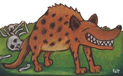 Cartoon: hiena (medium) by beto cartuns tagged smile,hiena,animals