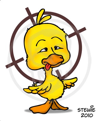 Cartoon: duck season (medium) by stewie tagged jagdsaison,ente,duck,shoot,season,hunting