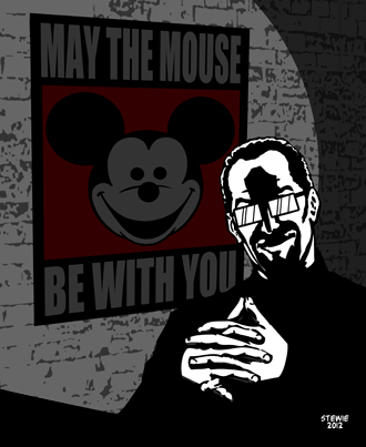 Cartoon: Happy Birthday Mickey Mouse! (medium) by stewie tagged mickey,mouse,micky,maus,disney